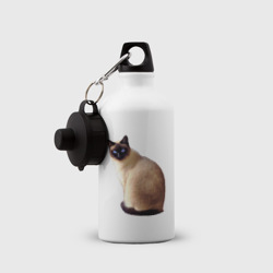 Бутылка спортивная Настоящая сиамская кошка - фото 2