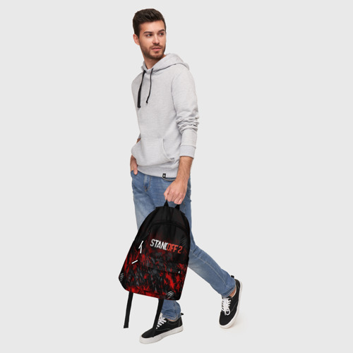 Рюкзак 3D с принтом Стендофф - паттерн, фото #5