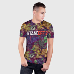 Мужская футболка 3D Slim Pattern - Standoff 2 - фото 2