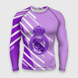 Мужской рашгард 3D Real Madrid текстура фк