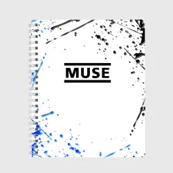Тетрадь MUSE рок стиль краски