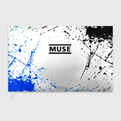 Флаг 3D MUSE рок стиль краски