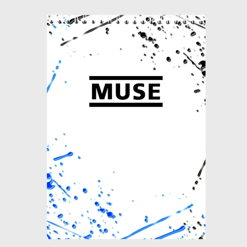 Скетчбук MUSE рок стиль краски