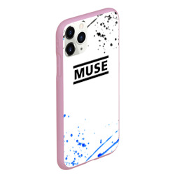 Чехол для iPhone 11 Pro Max матовый MUSE рок стиль краски - фото 2