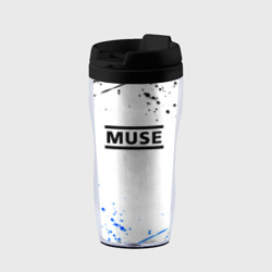 Термокружка-непроливайка MUSE рок стиль краски