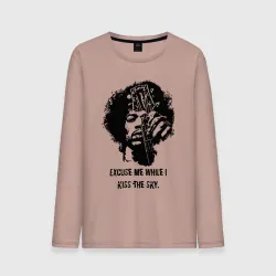 Мужской лонгслив хлопок James Marshall Hendrix