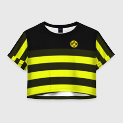 Женская футболка Crop-top 3D Borussia fc sport line