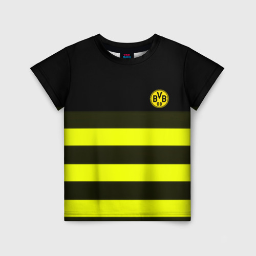 Детская футболка 3D Borussia fc sport line, цвет 3D печать