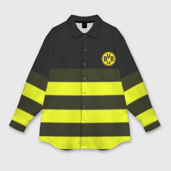 Мужская рубашка oversize 3D Borussia fc sport line