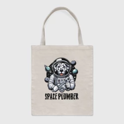 Шоппер BioNature Далматинец космический сантехник