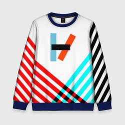 Детский свитшот 3D Twenty one pilots logo line