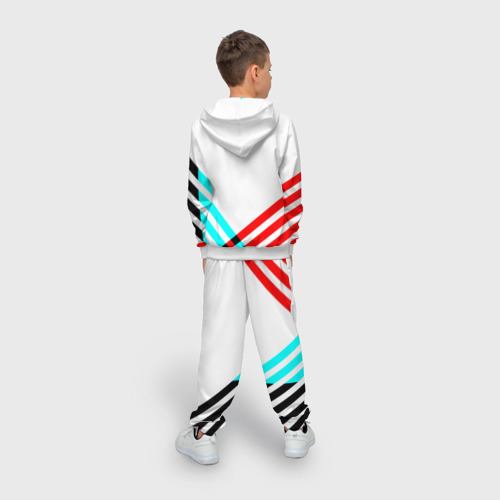 Детский костюм 3D Twenty one pilots logo line, цвет белый - фото 4