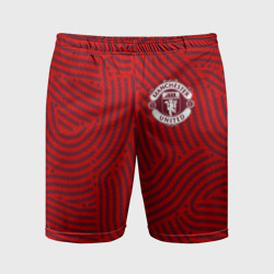 Мужские шорты спортивные Manchester United отпечатки