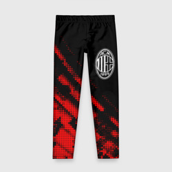 Детские леггинсы 3D AC Milan sport grunge