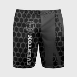 Everton sport на темном фоне по-вертикали – Мужские шорты спортивные с принтом купить