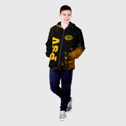 Мужская куртка 3D PSV - gold gradient вертикально - фото 2