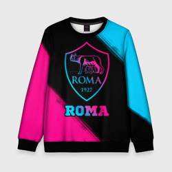 Детский свитшот 3D Roma - neon gradient