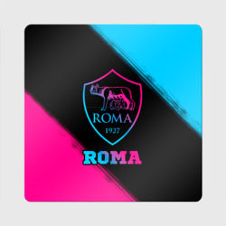 Магнит виниловый Квадрат Roma - neon gradient