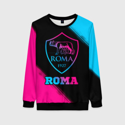 Женский свитшот 3D Roma - neon gradient