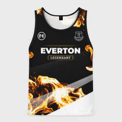 Мужская майка 3D Everton legendary sport fire