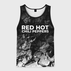 Мужская майка 3D Red Hot Chili Peppers black graphite