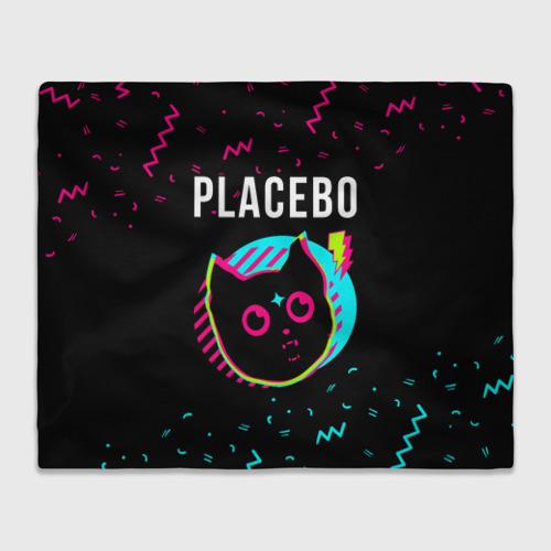 Плед 3D Placebo - rock star cat, цвет 3D (велсофт)
