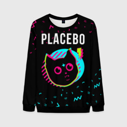 Мужской свитшот 3D Placebo - rock star cat