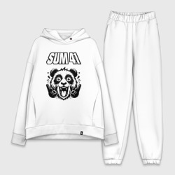 Женский костюм хлопок Oversize Sum41 - rock panda