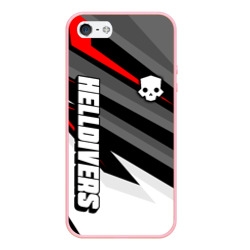 Чехол для iPhone 5/5S матовый Hellbivers 2 - red sport