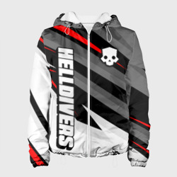 Женская куртка 3D Hellbivers 2 - red sport