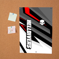 Постер Hellbivers 2 - red sport - фото 2