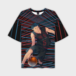 Мужская футболка oversize 3D Дазай Осаму из Баскетбола Куроко