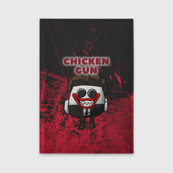 Обложка для автодокументов Chicken gun clown