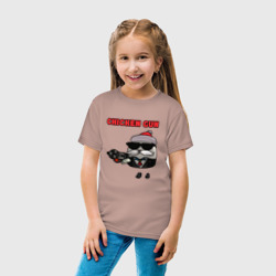 Детская футболка хлопок Chicken gun santa - фото 2