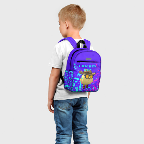 Детский рюкзак 3D Чикен ган брызги - фото 3