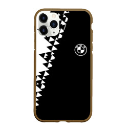 Чехол для iPhone 11 Pro Max матовый BMW sport geometry steel