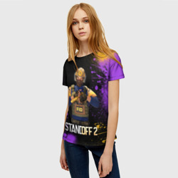 Женская футболка 3D Стендофф 2 - Игровой персонаж - фото 2