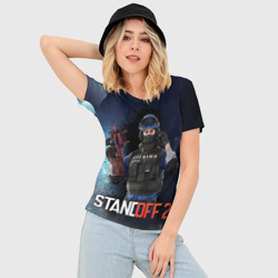 Женская футболка 3D Slim Standoff - Squad - фото 2