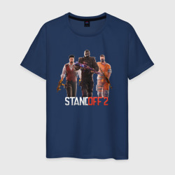 Standoff - 3 characters – Мужская футболка хлопок с принтом купить со скидкой в -20%