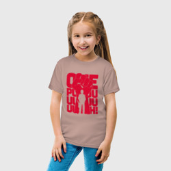 Детская футболка хлопок Кулак Саятамы - фото 2