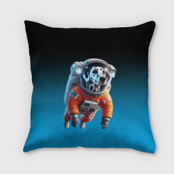 Подушка 3D Далматинец космонавт в открытом космосе