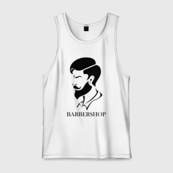 Мужская майка хлопок Парикмахер Barbershop