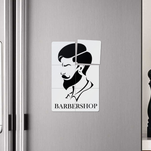 Магнитный плакат 2Х3 Парикмахер Barbershop - фото 4