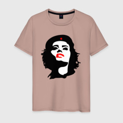 Revolution girl – Мужская футболка хлопок с принтом купить со скидкой в -20%