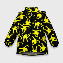 Зимняя куртка для девочек 3D Ъуъ съука pattern mem