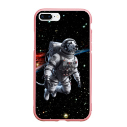 Чехол для iPhone 7Plus/8 Plus матовый The dalmatian brave cosmonaut - ai art