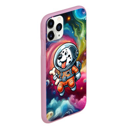 Чехол для iPhone 11 Pro Max матовый Funny dalmatian puppy - ai art - фото 2