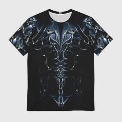 Мужская футболка 3D Доспехи охотника на вампиров