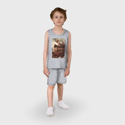 Детская пижама с шортами хлопок Сага о Винланде Торфинн  Торкель - фото 2