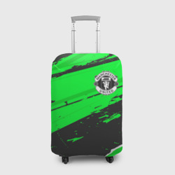 Чехол для чемодана 3D Manchester United sport green